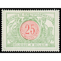 belgium stamp q19 coat of arms 25 1895
