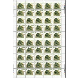 canada stamp 1367 black walnut 65 1991 M PANE