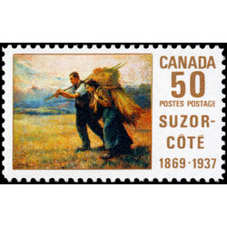 canada stamp 492ii return from the harvest field 50 1969