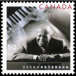 canada stamp 2118 oscar peterson 1925 2007 and keyboard 50 2005