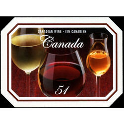 canada stamp 2168 three wines 51 2006