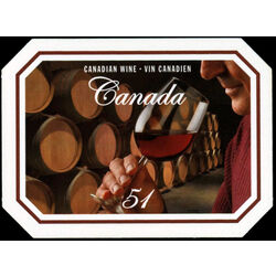 canada stamp 2169 red wine and barrels 51 2006