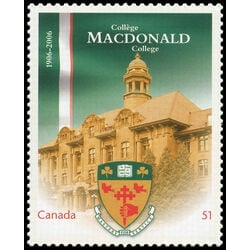 canada stamp 2172i macdonald college 51 2006