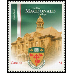 canada stamp 2172i macdonald college 51 2006