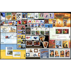 CANADA 2006 Stamp Collection, Year Book With Stamps Mounted