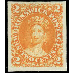 new brunswick stamp 7a queen victoria 2 1863