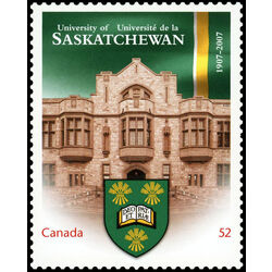 canada stamp 2210i university of saskatchewan 52 2007