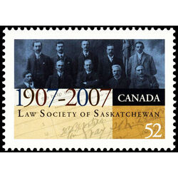 canada stamp 2227 law society of saskatchewan benchers founding members of the law society 52 2007