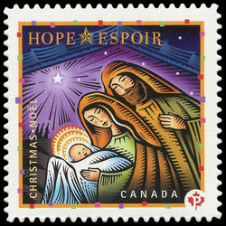 canada stamp 2240i hope nativity scene 2007
