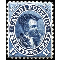 canada stamp 19 jacques cartier 17 1859