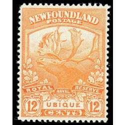 newfoundland stamp 123 ubique 12 1919