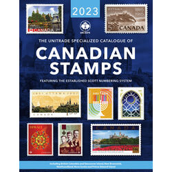 the unitrade specialized catalogue of canadian stamps 2023