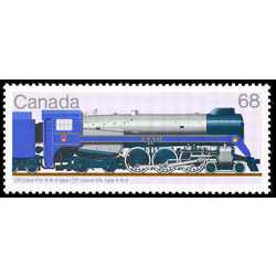 canada stamp 1121i cp class h1c 4 6 4 type 68 1986