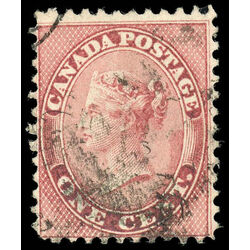 canada stamp 14 queen victoria 1 1859 U F 065