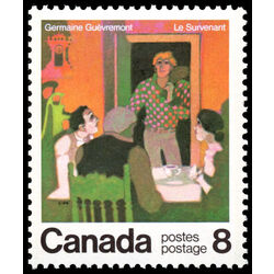 canada stamp 696 le survenant 8 1976