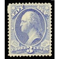 us stamp o officials o37 navy 3 1873