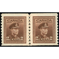 canada stamp 279pa king george vi 1948 M VFNH REPAIR PASTE UP 