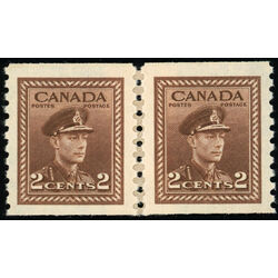 canada stamp 279pa king george vi 1948 M VFNH REPAIR PASTE UP