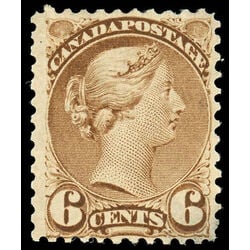 canada stamp 39b queen victoria 6 1872