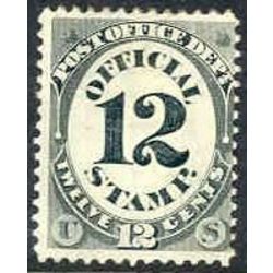 us stamp officials o o52 post office 12 1873