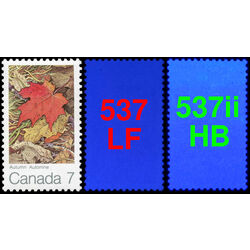 canada stamp 537ii autumn 7 1971