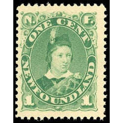 newfoundland stamp 45a edward prince of wales 1 1896 M F VFNH 003
