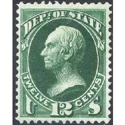 us stamp officials o o63 state 12 1873