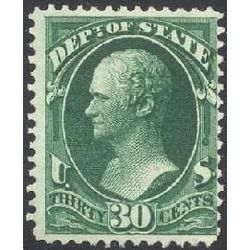 us stamp officials o o66 state 30 1873