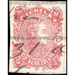 venezuela stamp 57 simon bolivar 1879