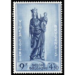 belgium stamp b566 our lady of the vine 1954