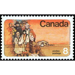 canada stamp 643 mennonite settlers 8 1974