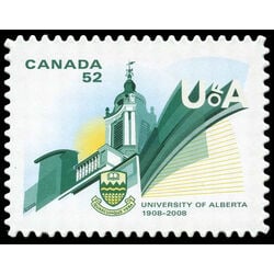 canada stamp 2263i university of alberta 52 2008