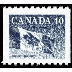 canada stamp 1194ct1 flag 40 1990 M VFNH 001