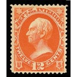 us stamp officials o o101 interior 12 1879