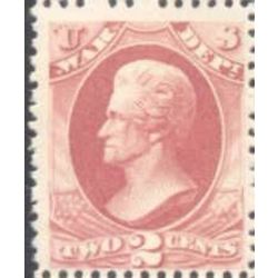 us stamp o officials o115 war 2 1879