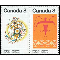 canada stamp 565bii plains indians 1972
