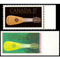 canada stamp 878var antique mandora 17 1981 M VFNH 002
