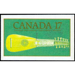 canada stamp 878var antique mandora 17 1981