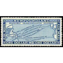 newfoundland stamp c8 historic transatlantic flights 1 00 1931 M VF 009