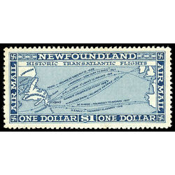 newfoundland stamp c11 historic transatlantic flights 1 00 1931 M VF 006