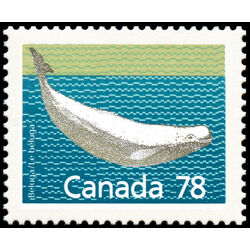 canada stamp 1179b beluga whale 78 1990