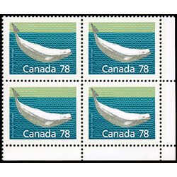canada stamp 1179b beluga whale 78 1990 CB LR