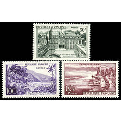 france stamp 907 9 france stamps 1959