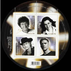 canada stamp 2333 canadian recording artists 2009