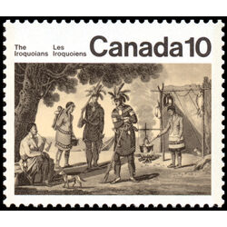 canada stamp 579i iroquoian encampment 10 1976