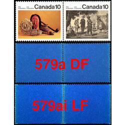 canada stamp 579ai iroquoian indians 1976