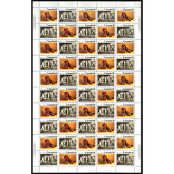 canada stamp 579ai iroquoian indians 1976 M PANE