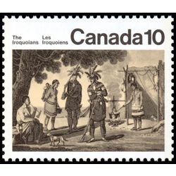 canada stamp 579ii iroquoian encampment 10 1976