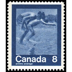 canada stamp 629 swimming 8 1974