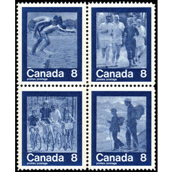 canada stamp 632a keep fit summer sports 1974